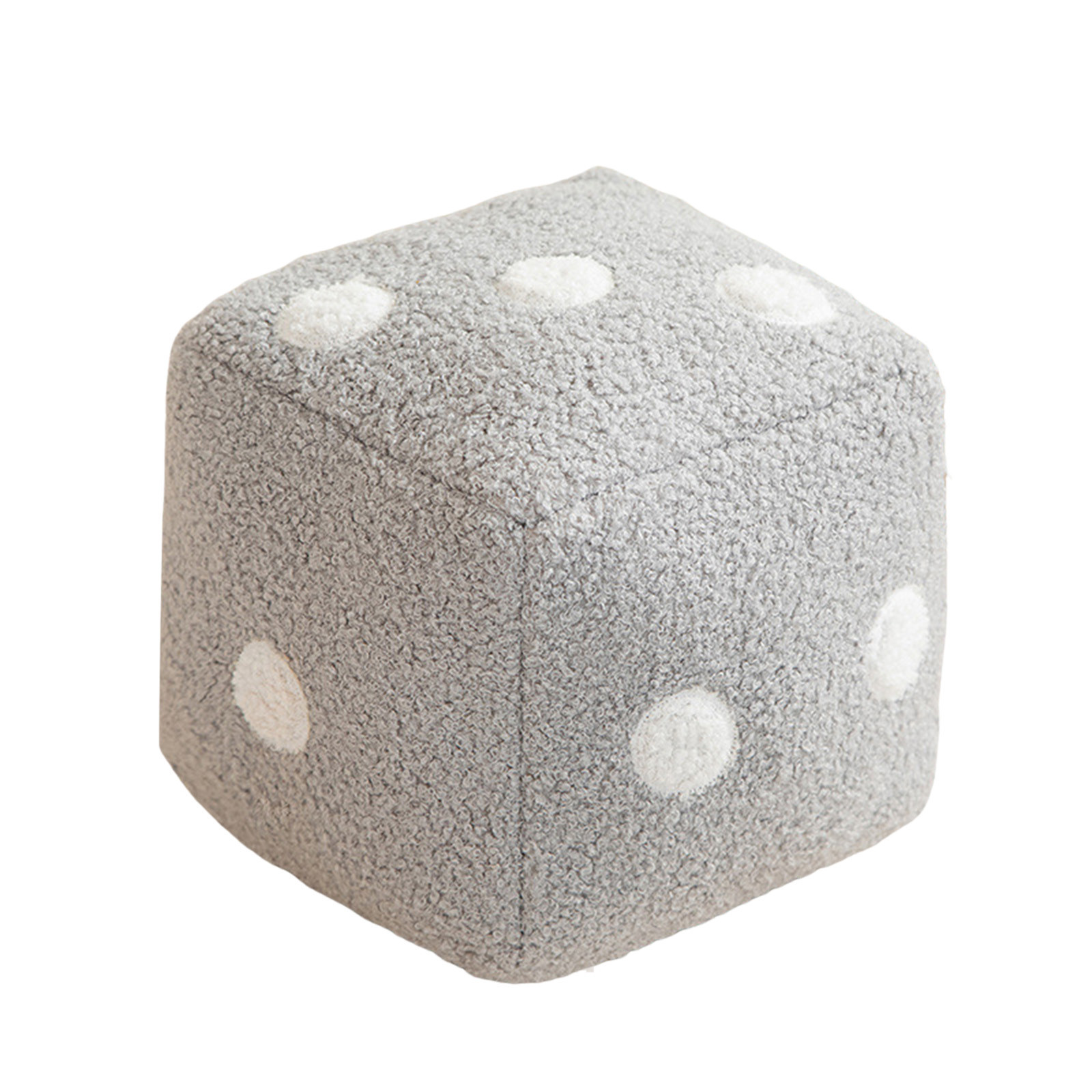 thumbnail image 2 of Divertida Almohada Con Forma De Cubo De Dados Simulación Cubo Colgante Muñecas Relleno Suave Sofá Cojín Trasero Hogar, 2 of 2
